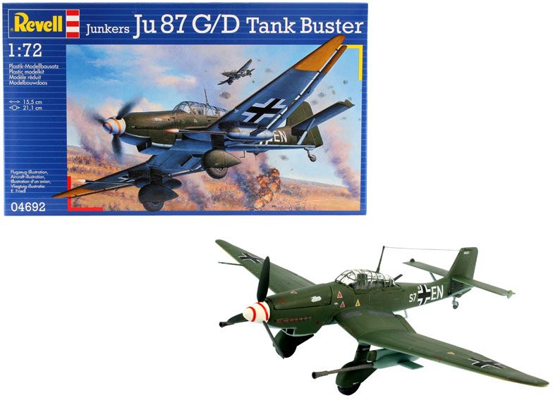 Junkers Ju 87 G/D Tank Buster John Ayrey Die Casts